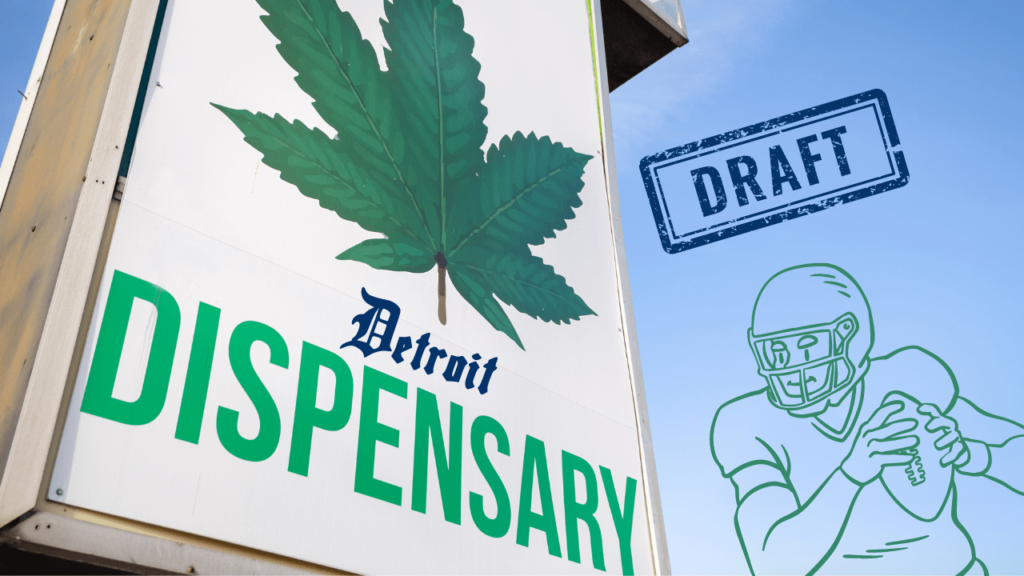 Detroit dispensary for the NFL draft